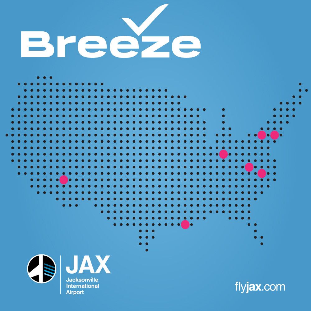 Welcome Breeze Airways to JAX