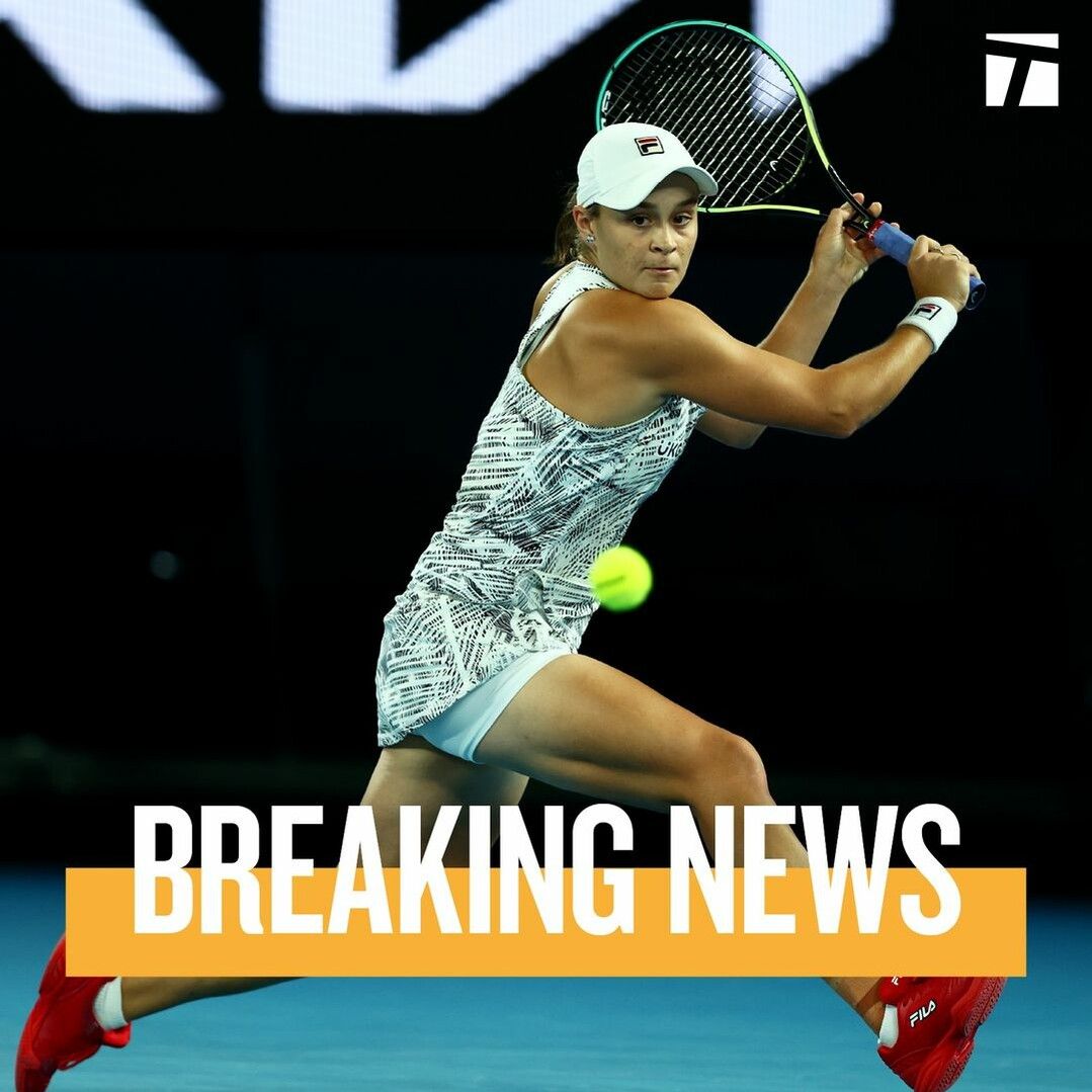 Tennis World No. 1 Ash Barty has withdrawn