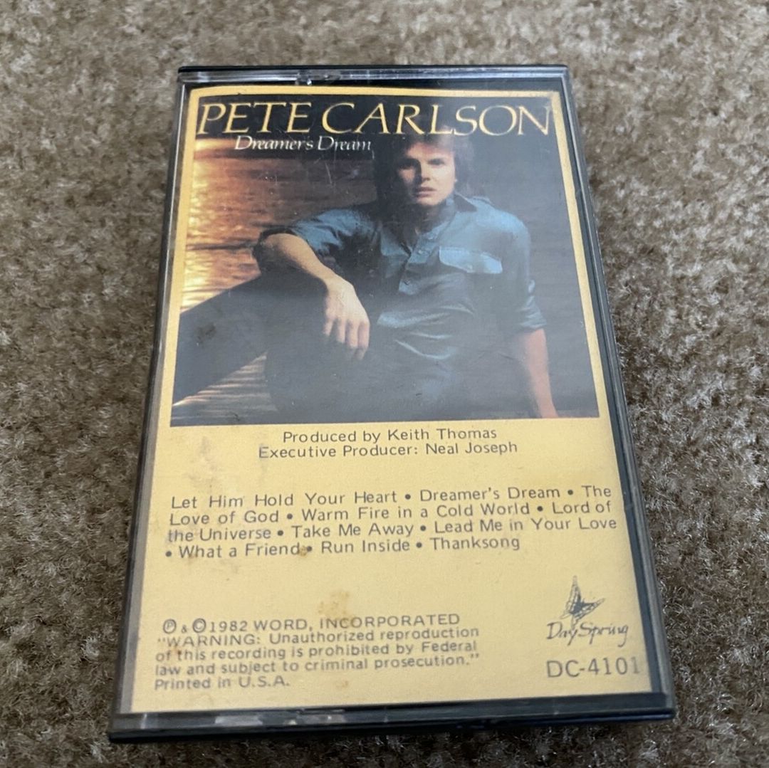 Pete Carlson "Dreamer's Dream" Compact Cassette 