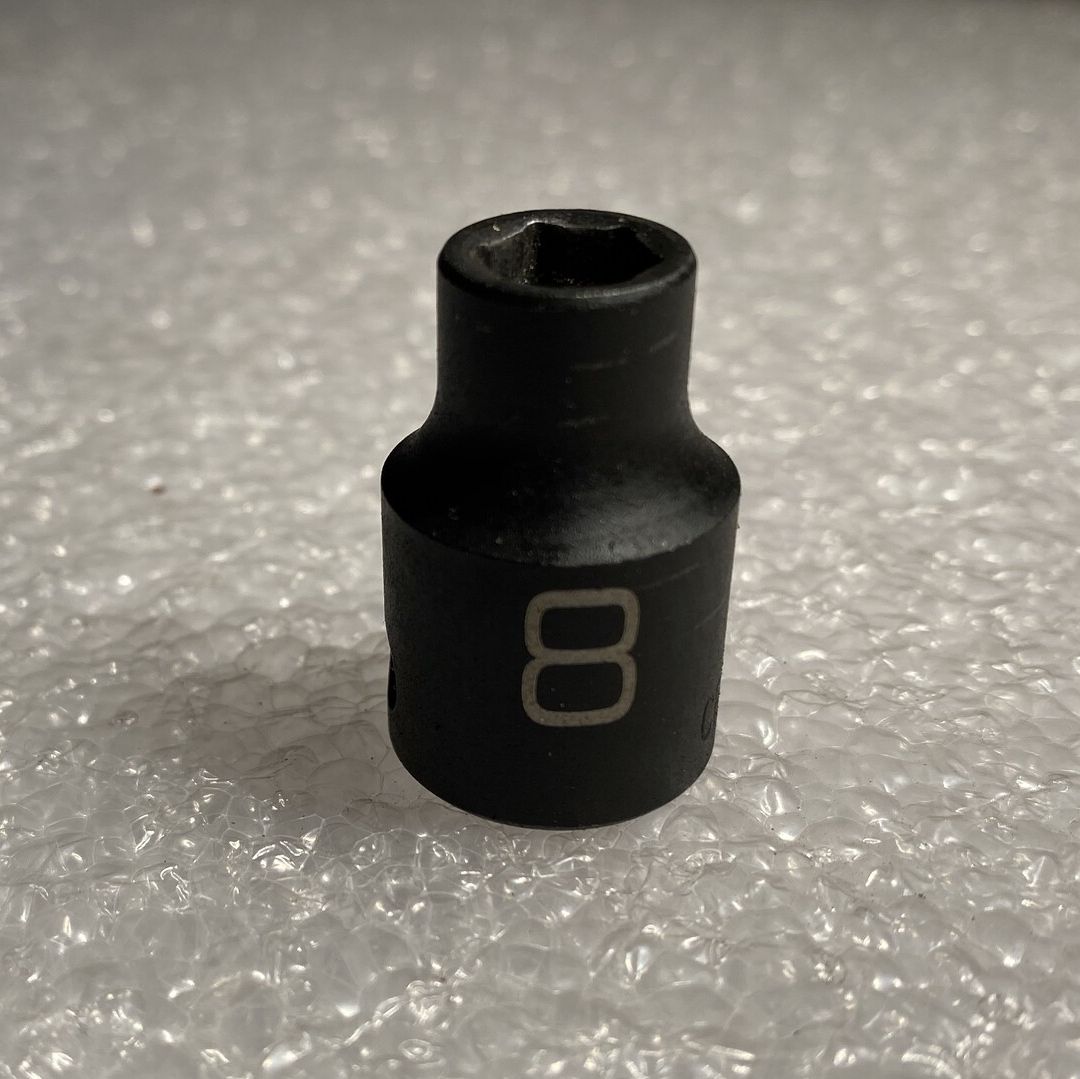 3/8" DRIVE 8MM METRIC 6 POINT MAGNETIC IMPACT SOCKET by Matco, USA