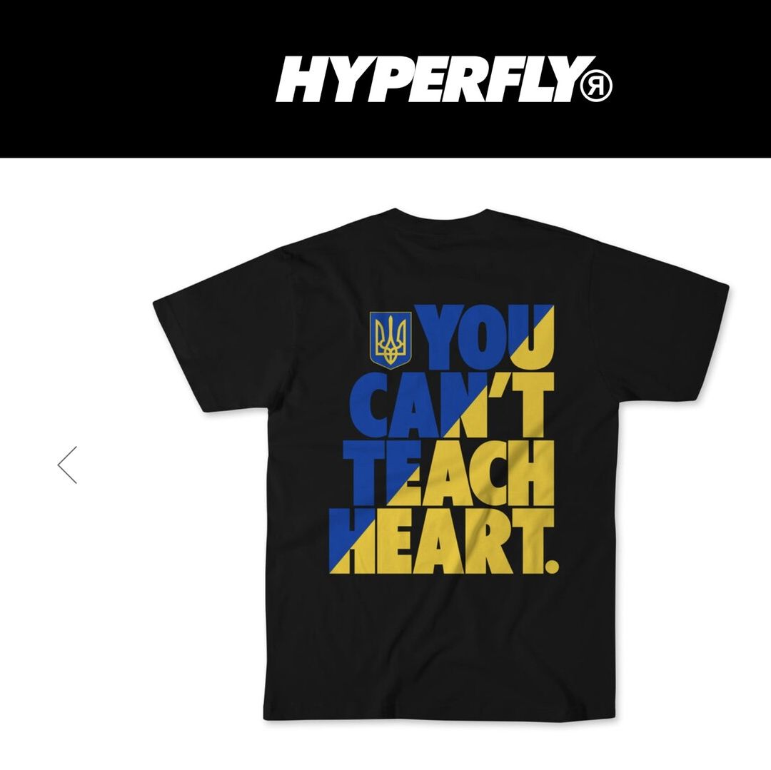 Hyperfly We Stand With Ukraine T-Short