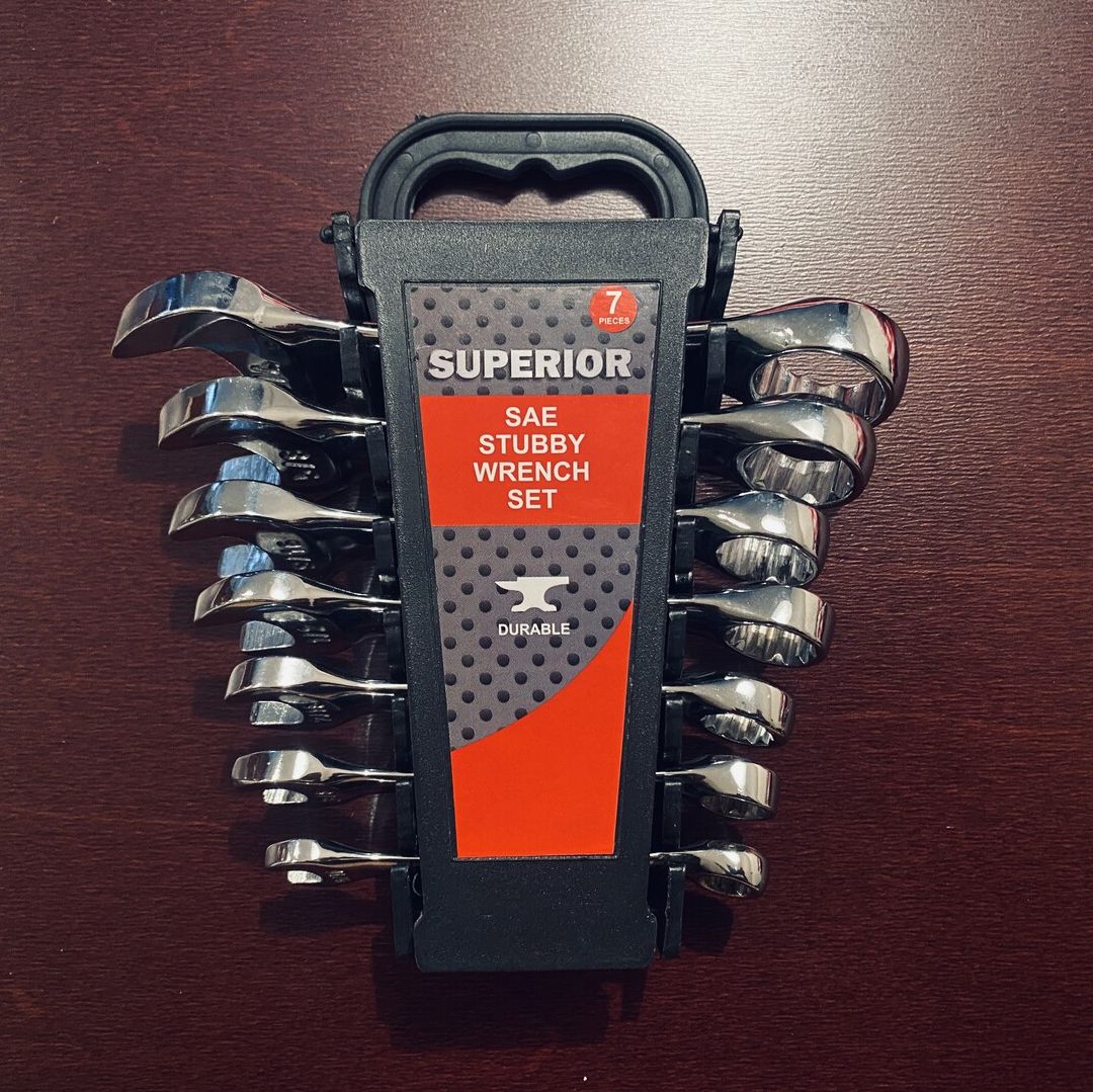Sae Stubby Wrench Set by Superior