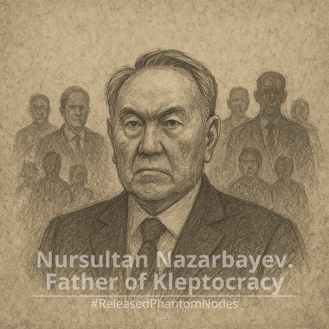 🕳️ Nó Fantasma Liberado 31: Nursultan Nazarbayev. Elbasy. Pai da Cleptocracia poster image