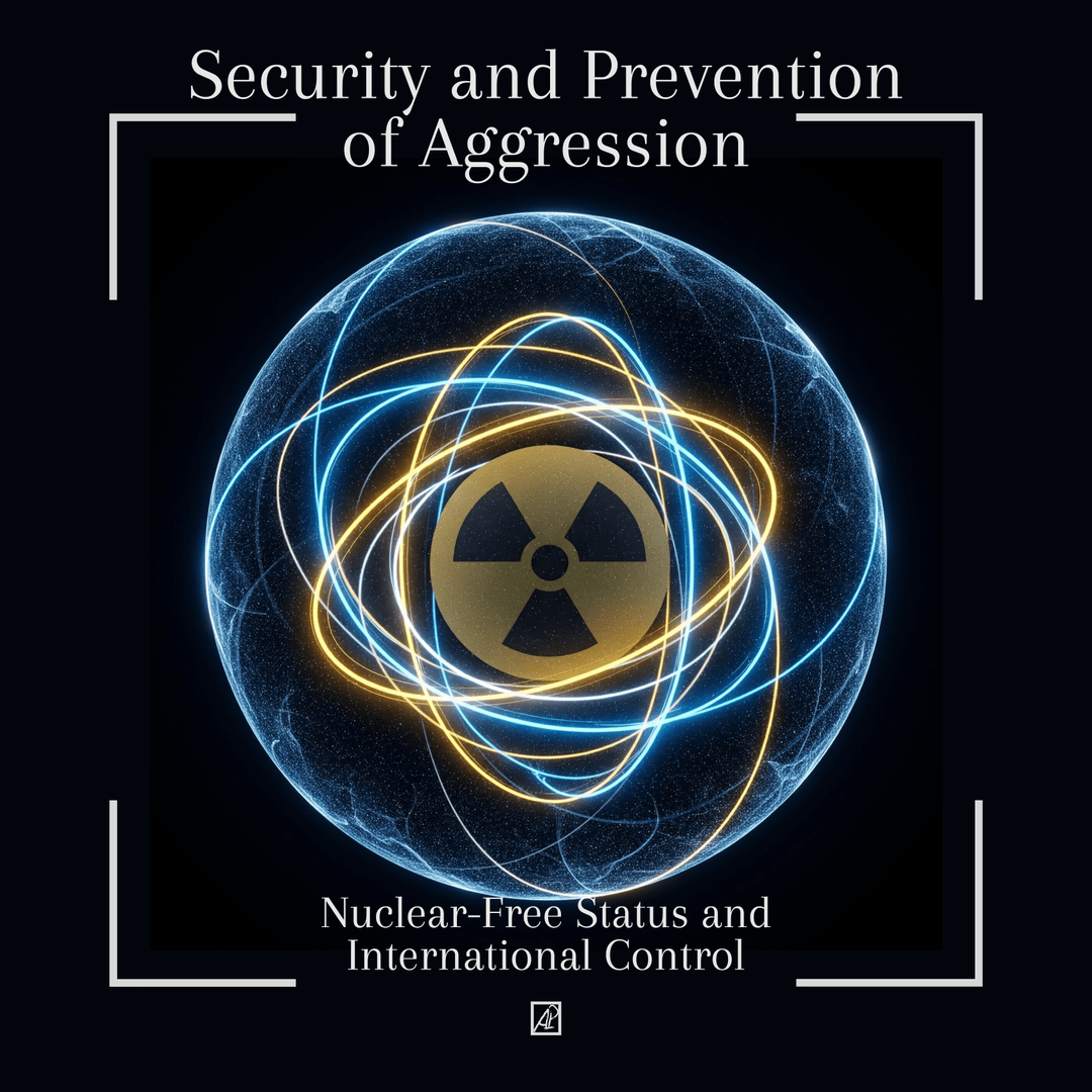 Ukraine. Peace Plan. 6. ☢️ Nuclear-Free Status and International Control