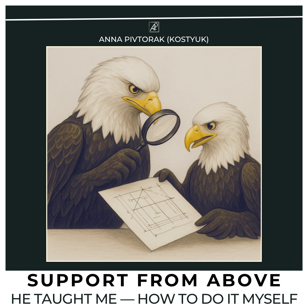 Support from Above. He taught me — how to do it myself. poster image