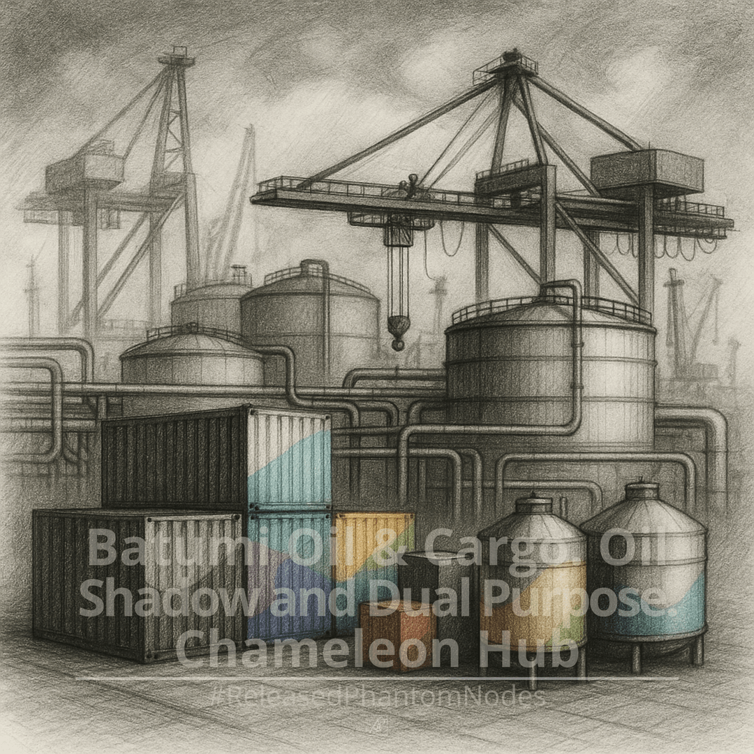 🕳️ Released Phantom Node 67: Batumi Oil & Cargo. Oil Shadow and Dual Purpose. Chameleon Hub