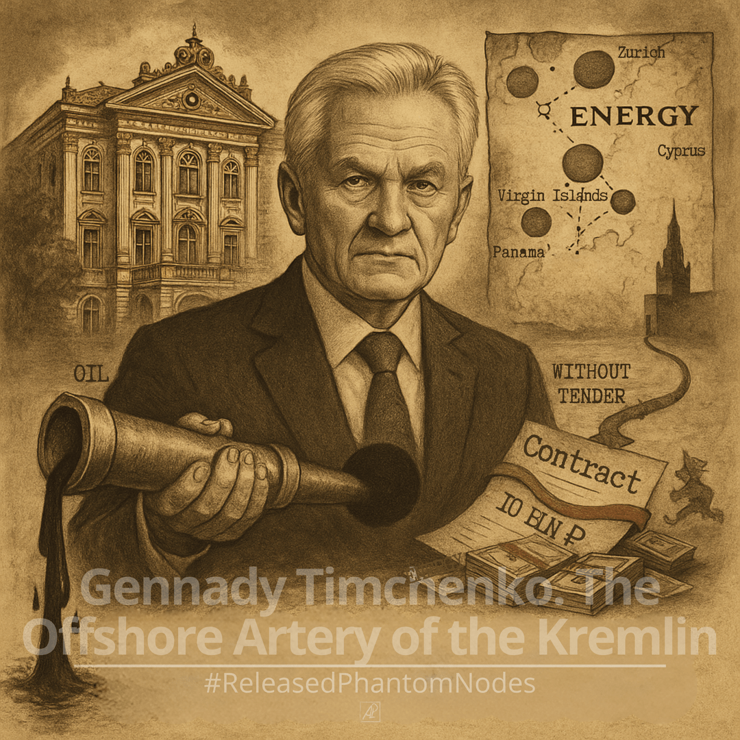 🕳️ Released Phantom Node 40: Gennady Timchenko. The Offshore Artery of the Kremlin