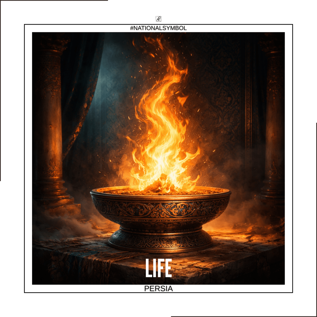 National Symbol. Persia. 🔥❤️ Fire — Life