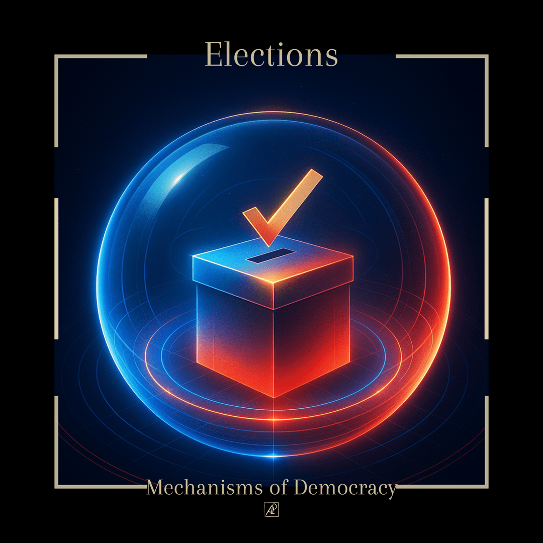 Mecanismos da Democracia 🗳 Eleições poster image