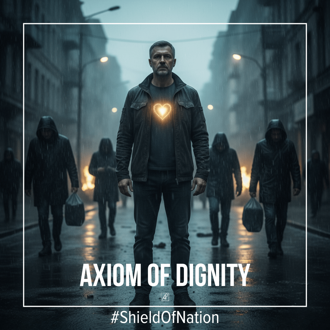 Axioma Da Dignidade 🧭🕊️💎 Cidadão — Guerreiro Estoico poster image