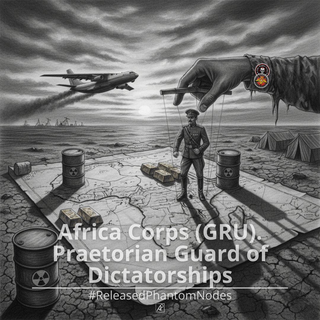 🕳️ Released Phantom Node 116: Africa Corps (GRU). Praetorian Guard of Dictatorships