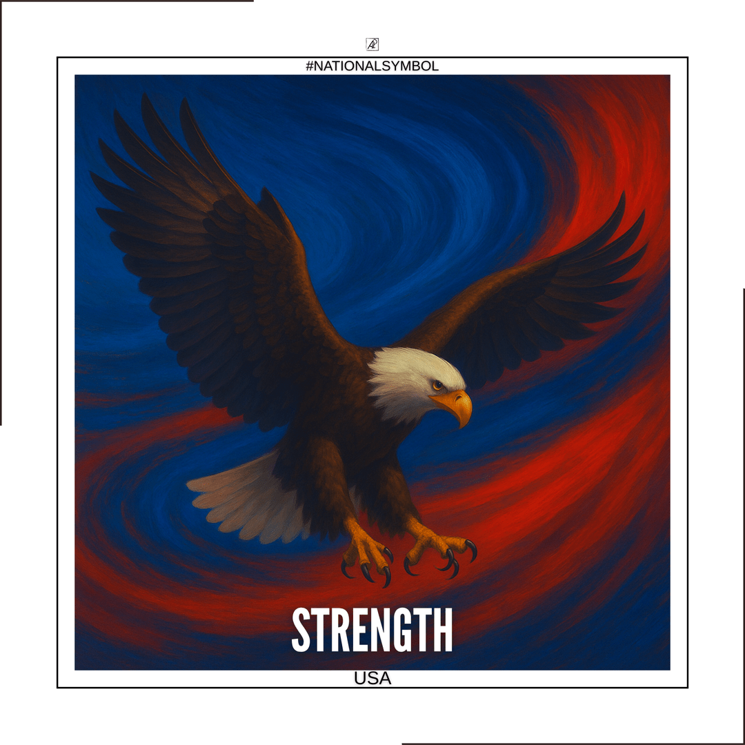 Símbolo Nacional. EUA. 🦅 Águia — Força poster image