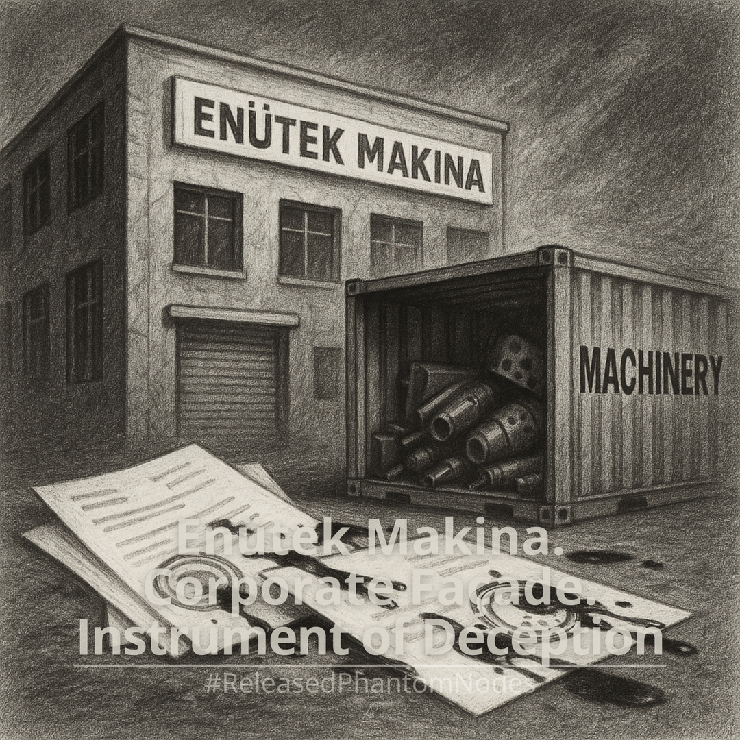 🕳️ Развязанный Фантомный Узел 52: Enütek Makina. Корпоративный Фасад. Инструмент Обмана poster image