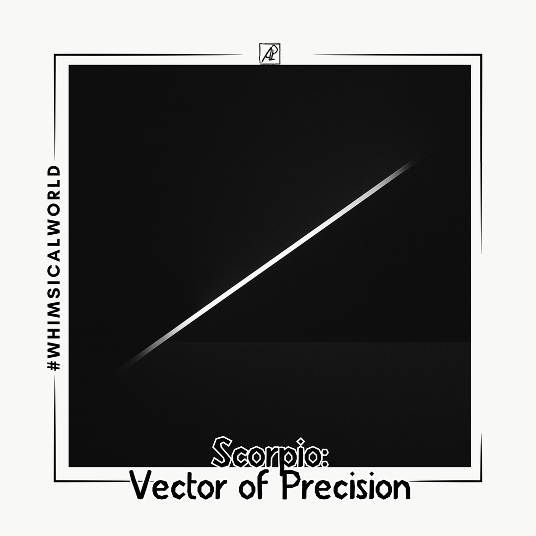 ♏ Escorpião. Vetor da Precisão
