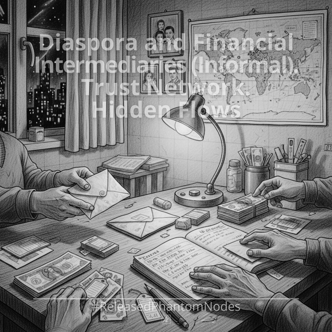 🕳️ Развязанный Фантомный Узел 65: Диаспора и Финансовые Посредники (неформальные). Сеть Доверия. Скрытые Потоки poster image