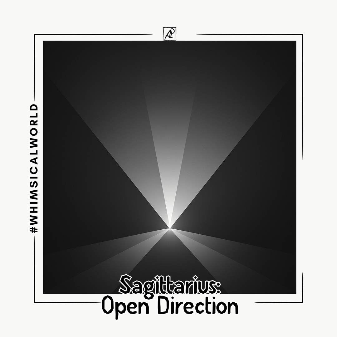 ♐ Sagittarius. Open Direction