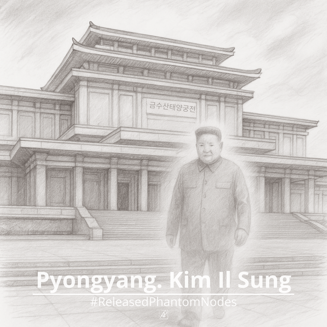 🕳️ Released Phantom Node 03: Pyongyang. Kim Il Sung poster image