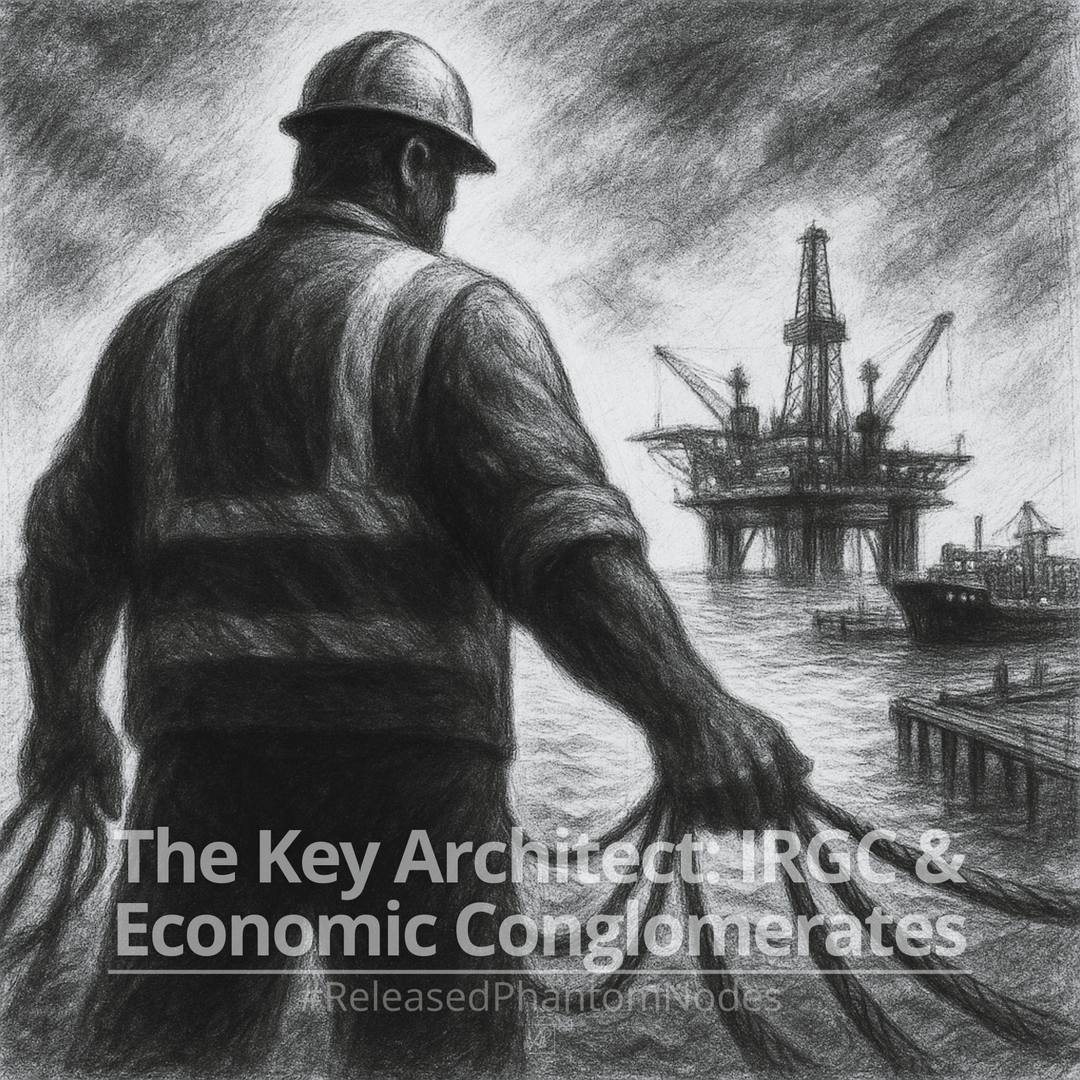 🕳️ Released Phantom Node 72: The Key Architect. IRGC & Economic Conglomerates poster image