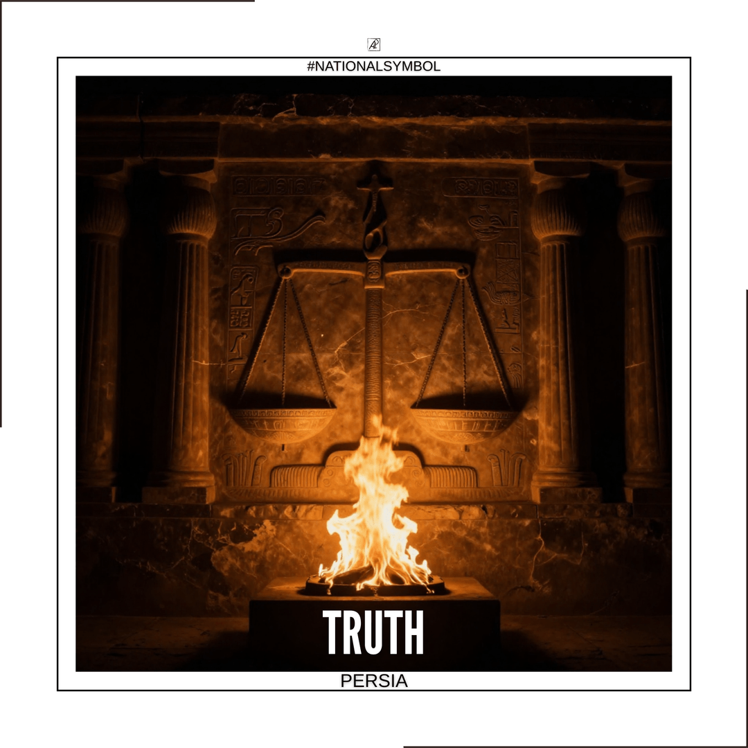 National Symbol. Persia. 🔥👨🏻⚖️ Fire — Truth