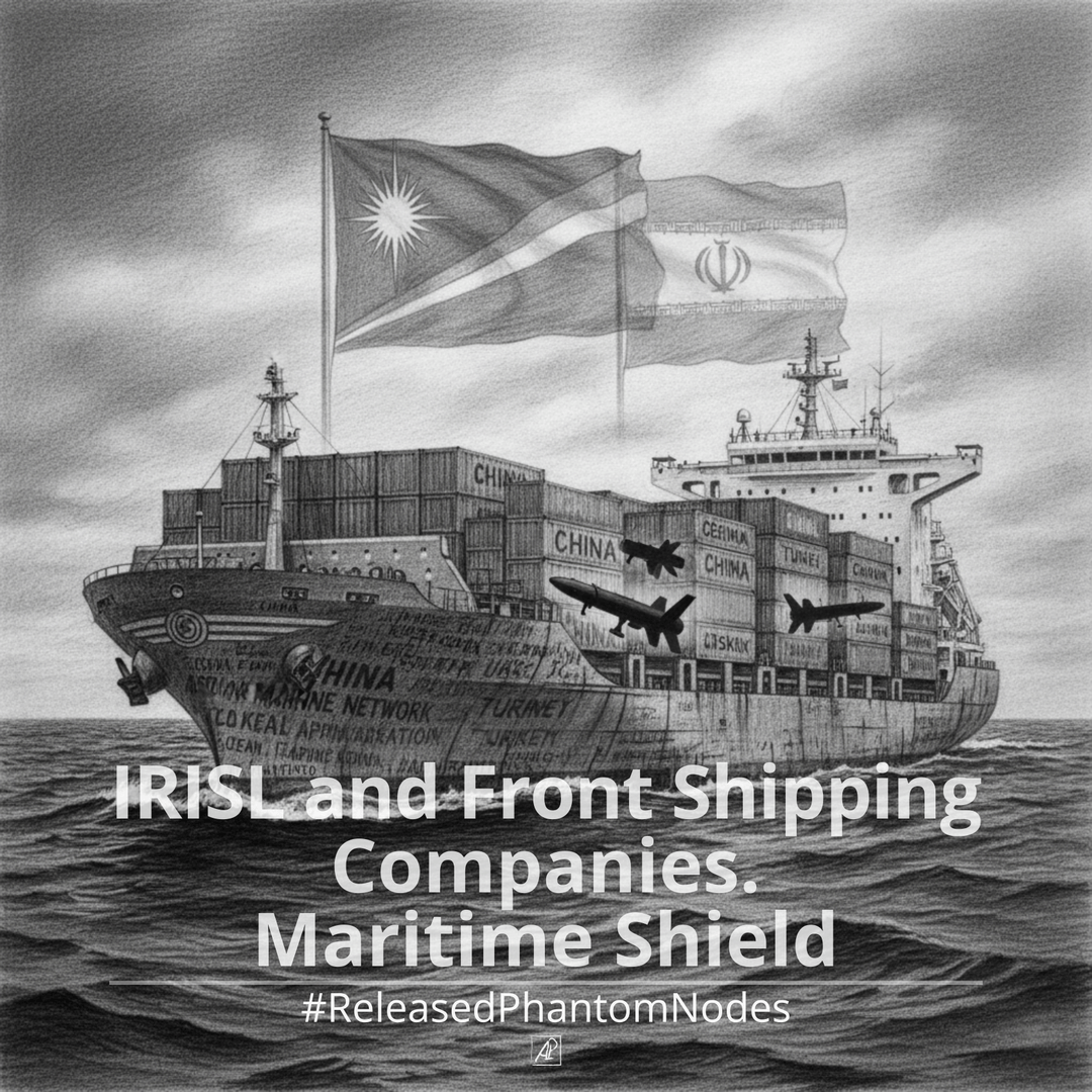 🕳️ Nó Fantasma Liberado 83: IRISL e Companhias Marítimas De Fachada. Escudo Marítimo poster image