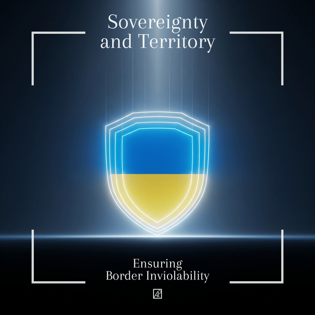 Ukraine. Peace Plan. 3. 🛡️ Ensuring Border Inviolability