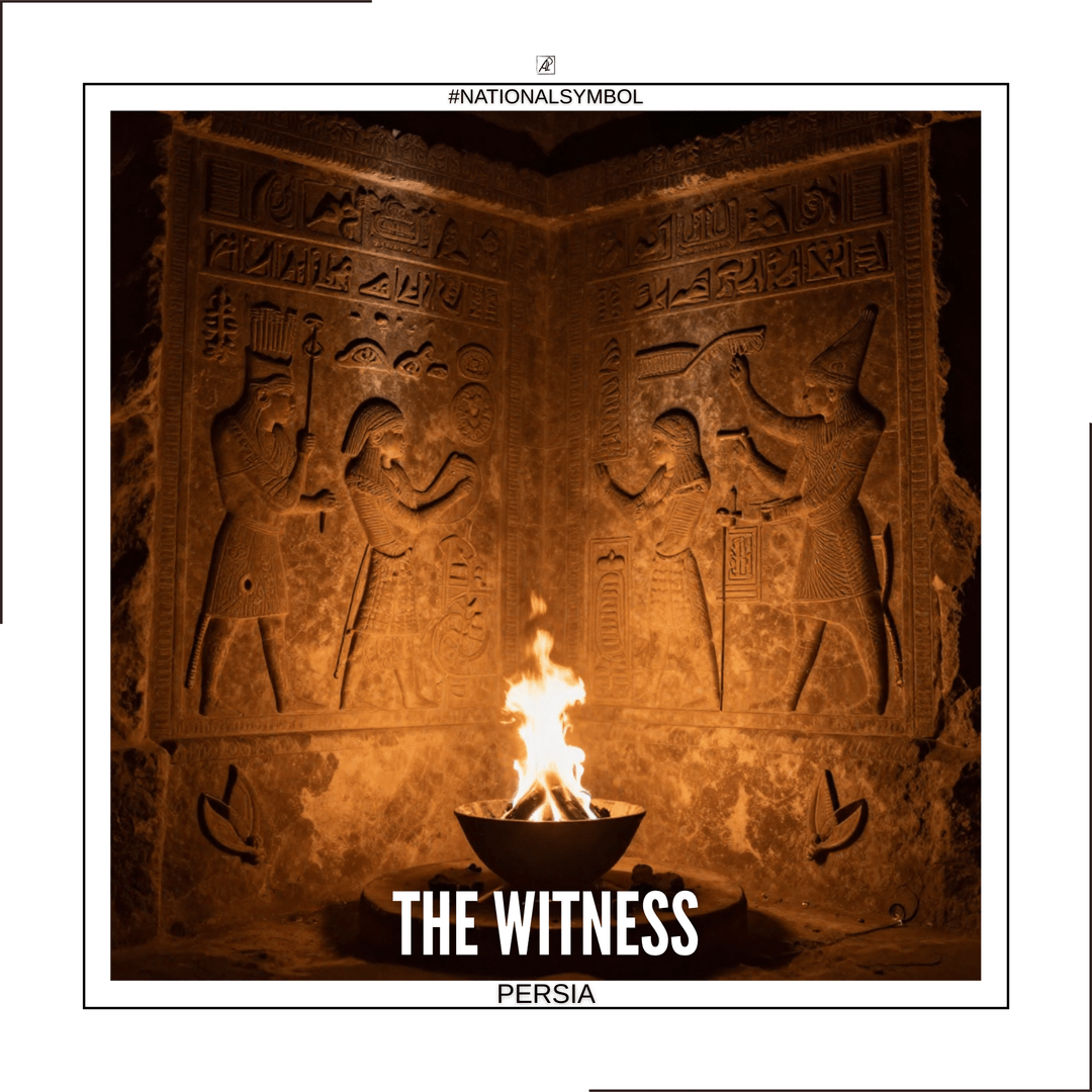 National Symbol. Persia. 🔥👁️ Fire — The Witness