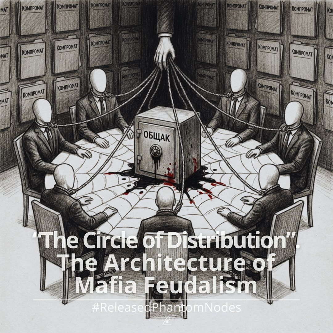🕳️ Released Phantom Node 93: “The Circle of Distribution”. The Architecture of Mafia Feudalism