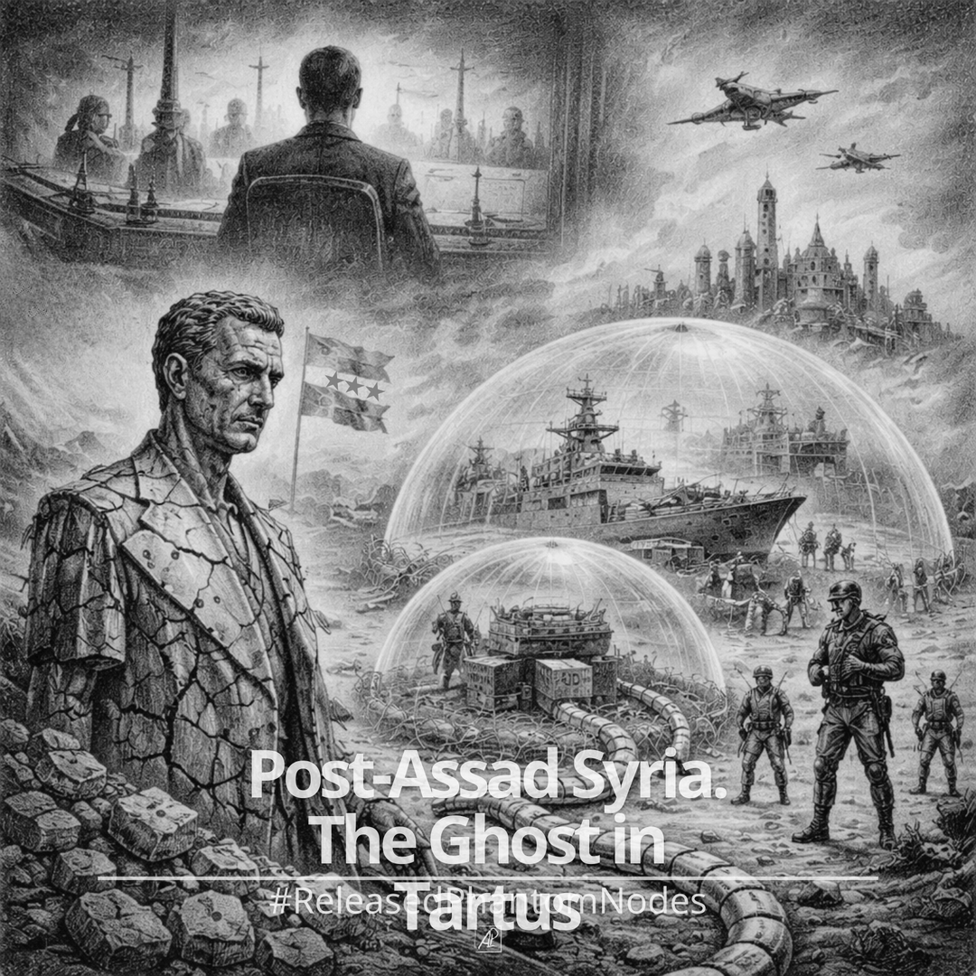 🕳️ Nó Fantasma Liberado 105: Síria Pós-Assad. O Fantasma em Tartus