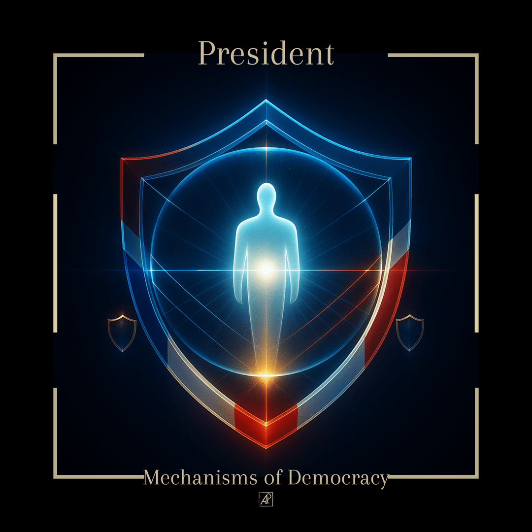 Mecanismos da Democracia 👤 Presidente poster image