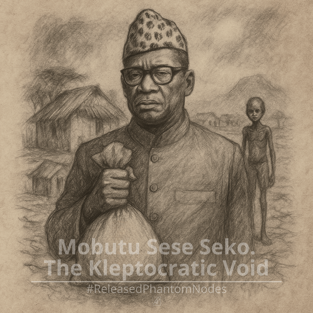 🕳️ Nó Fantasma Liberado 24: Mobutu Sese Seko. O Vazio Cleptocrático poster image