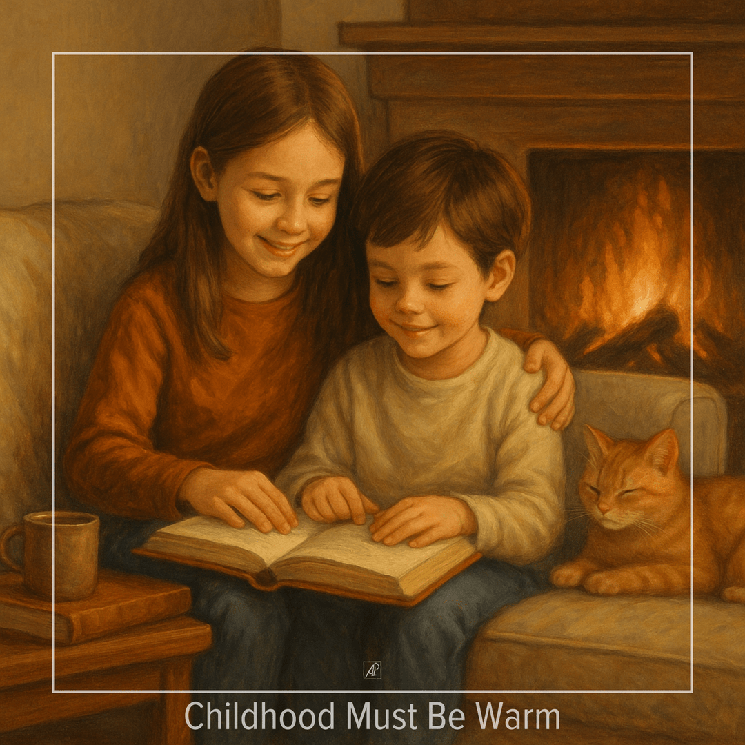 🧒🏻🏠🔥 Childhood Must Be Warm poster image