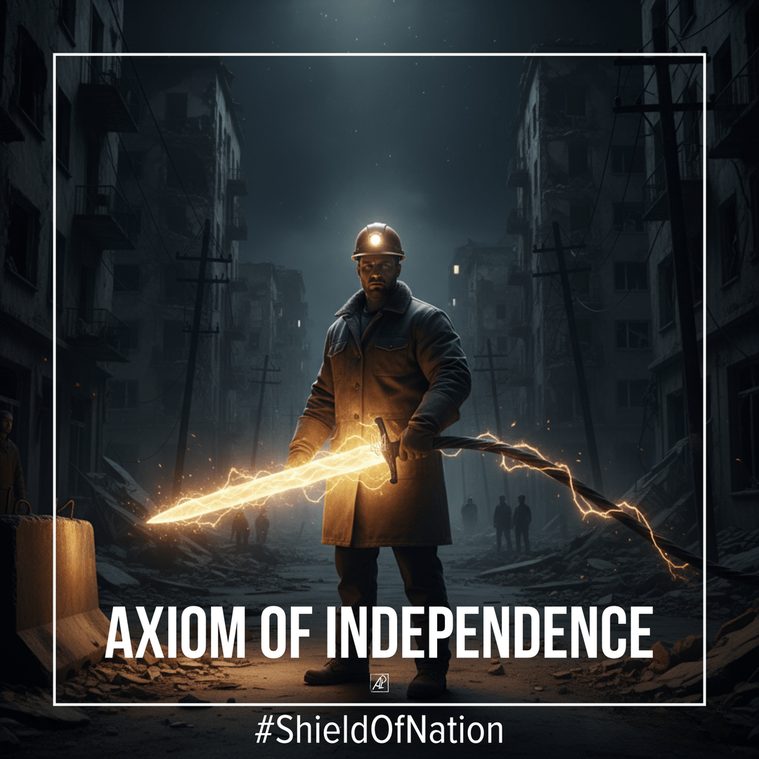 Axioma Da Independência ⚡️💡🛠️ Energético — Ferreiro Da Luz
