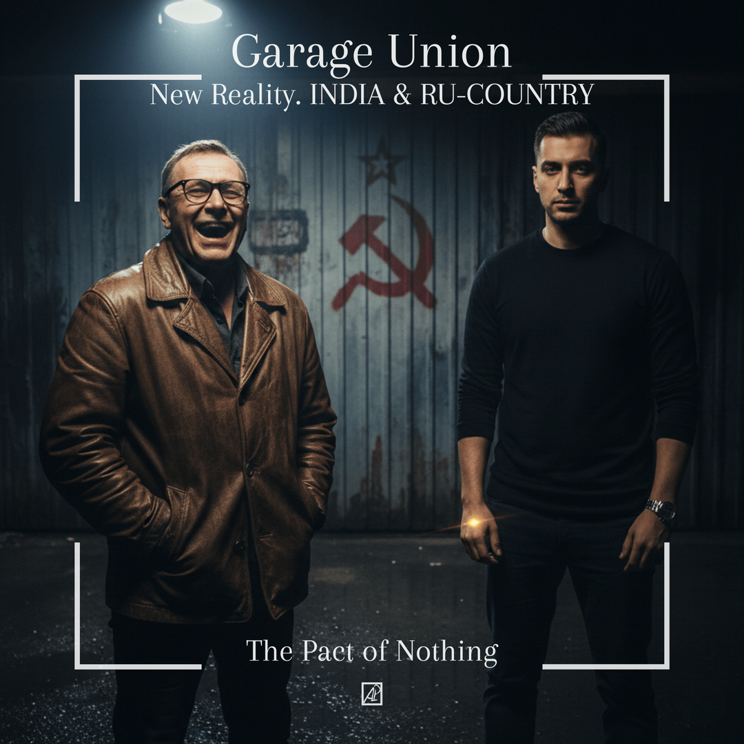 ІНДІЯ і RU-КРАЇНА. 🏴‍☠️ Гаражний Союз. 🎭 Пакт про Ніщо