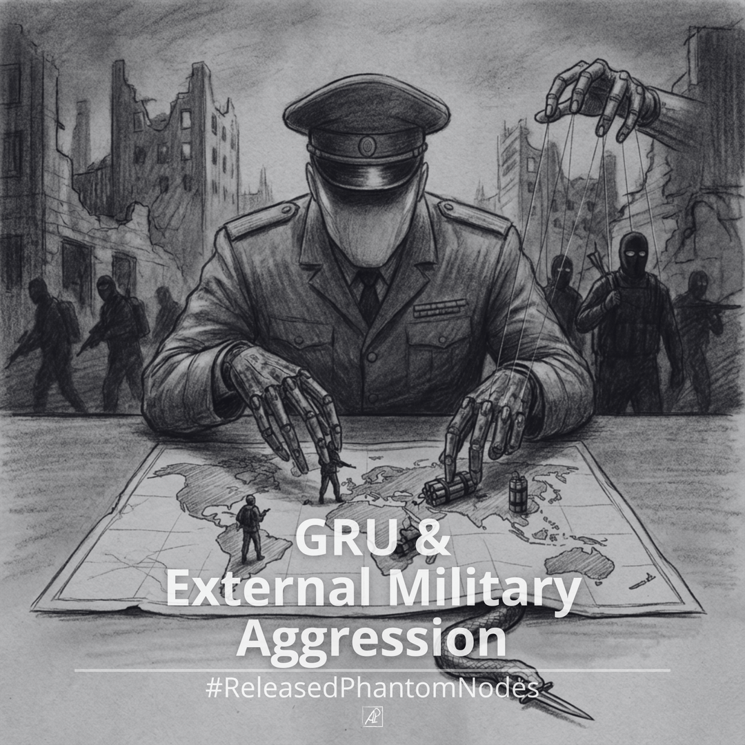 🕳️ Nó Fantasma Liberado 92: GRU e Agressão Militar Externa