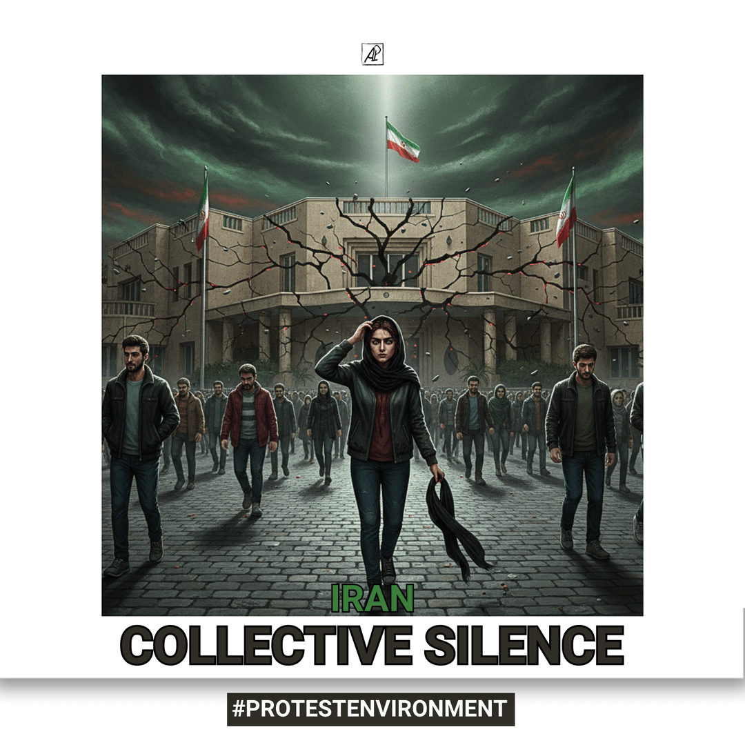 Protest Environment. Collective Silence
