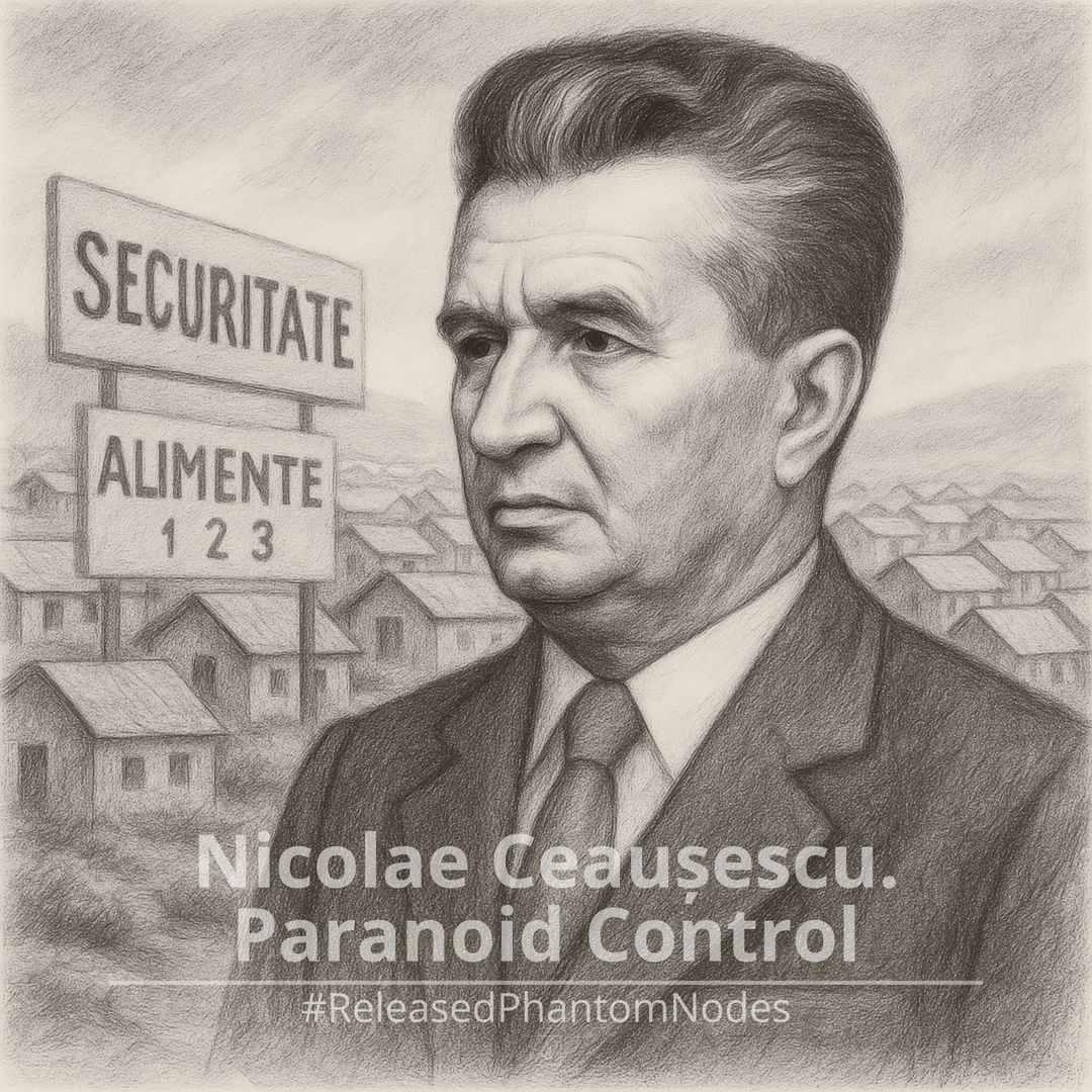 🕳️ Nó Fantasma Liberado 29: Nicolae Ceaușescu. Controle Paranóico poster image