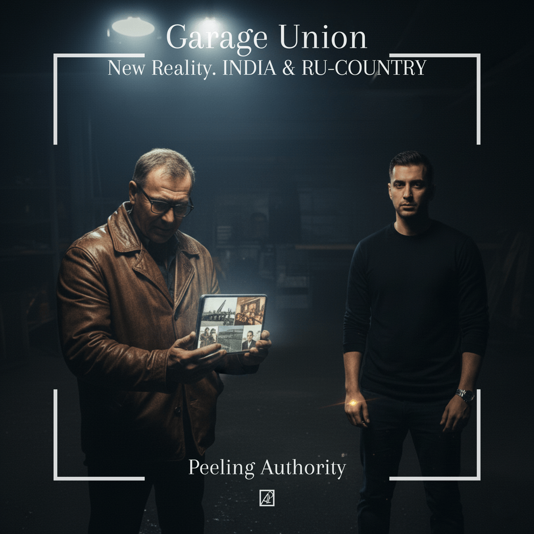 INDIA & RU-COUNTRY. 🏴‍☠️ Garage Union. 🕰️ Peeling Authority poster image