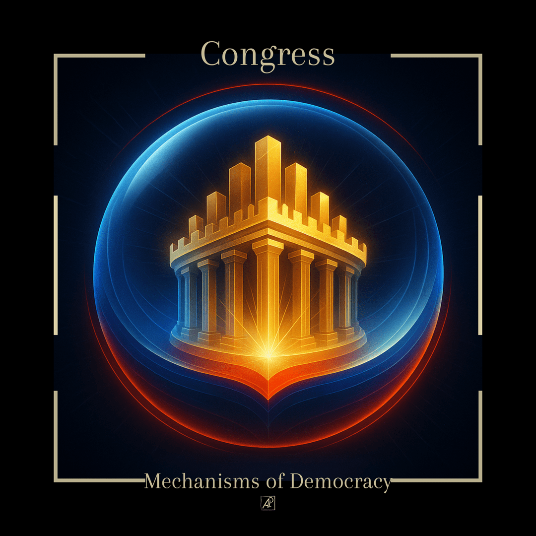 Mechanisms of Democracy 🔵 Congress poster image