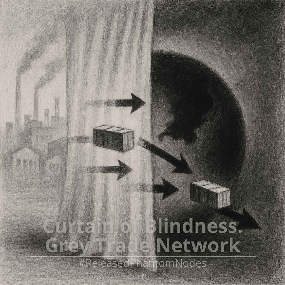 🕳️ Released Phantom Node 48: Curtain of Blindness. Grey Trade Network poster image