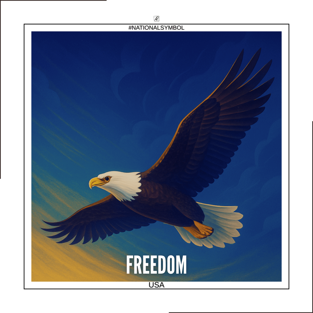 Símbolo Nacional. EUA. 🦅 Águia — Liberdade poster image