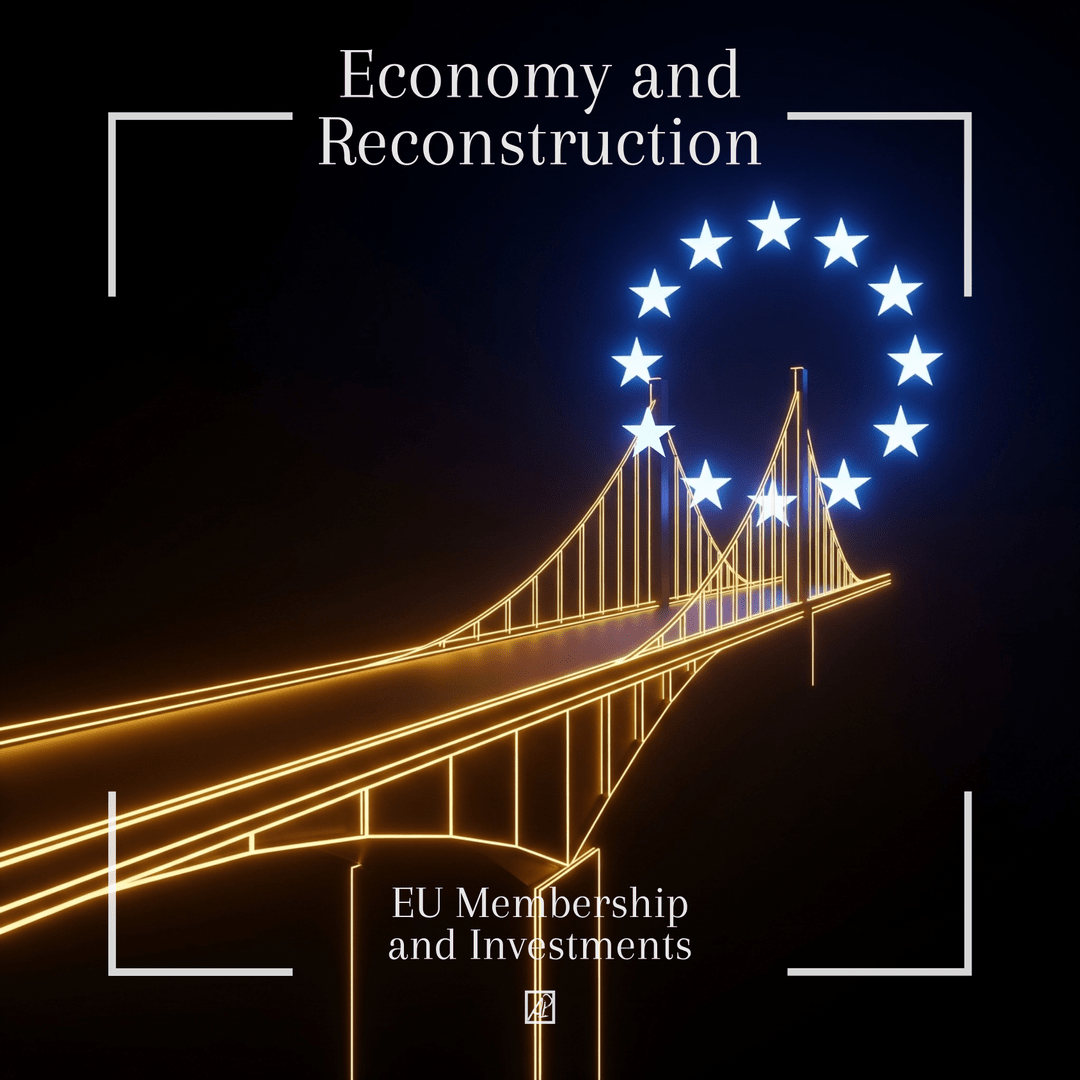 Ukraine. Peace Plan. 11. ⭐ EU Membership and Investments