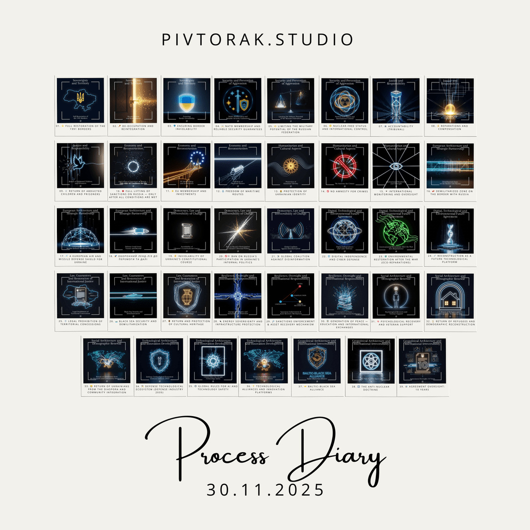Щоденник Процесу 2025 11 30 🌐 Нова Реальність. Україна. Мирний План poster image
