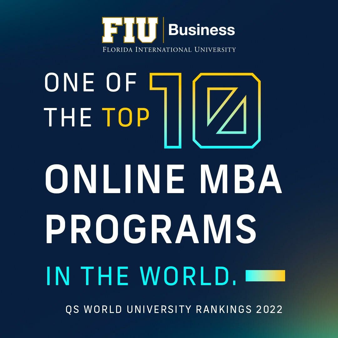 Complete your MBA fully online at FIU