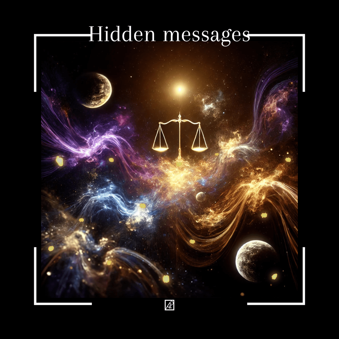 Hidden messages. Fragments of reality that form a complete picture.