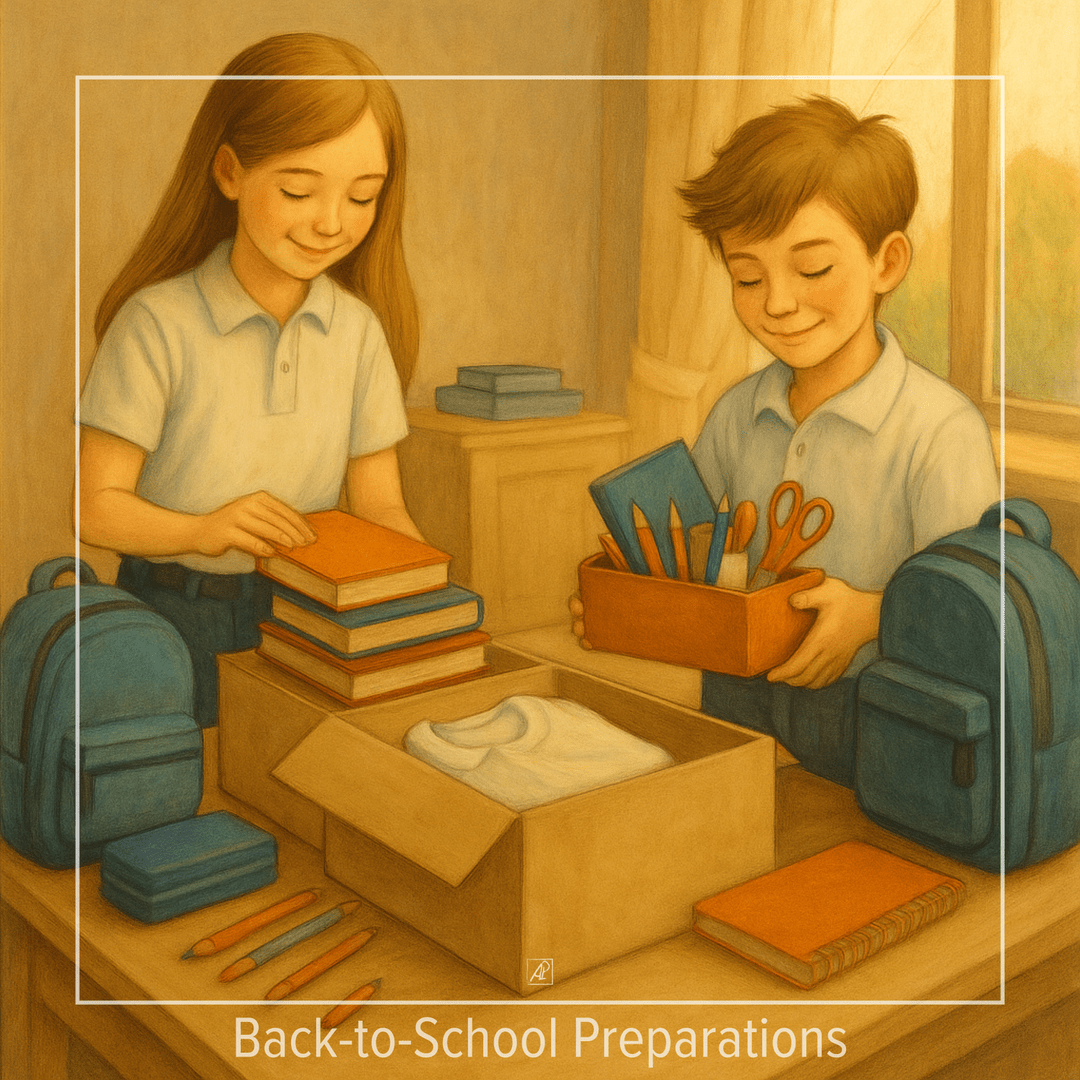 🧒🎒📝 Підготовка до школи poster image