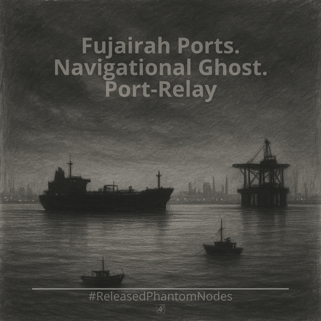 🕳️ Released Phantom Node 58: Fujairah Ports. Navigational Ghost. Port-Relay