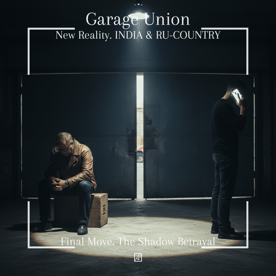 INDIA & RU-COUNTRY. 🏴‍☠️ Garage Union. 🚪 Final Move. The Shadow Betrayal poster image