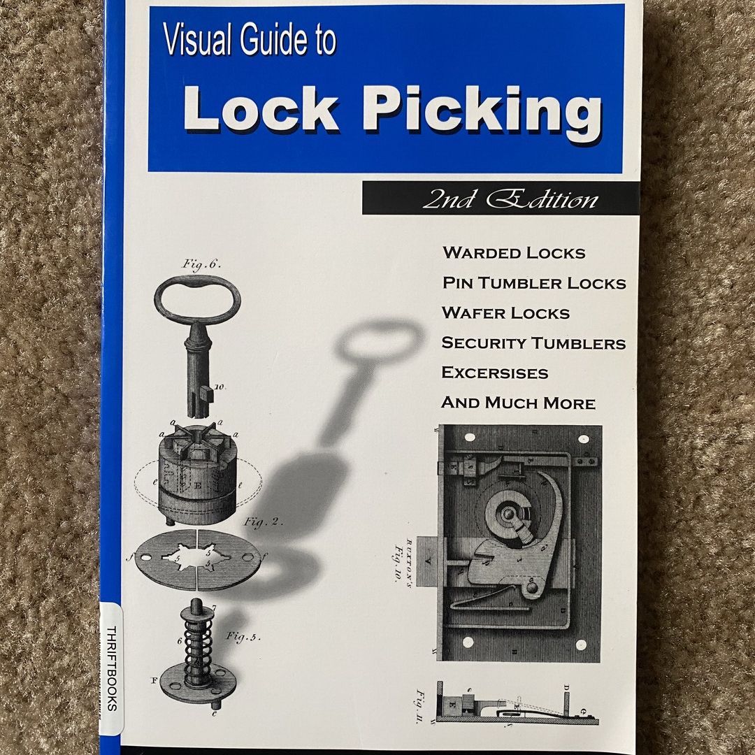 Book "Visual Guide to Lock Picking" by Mark McCloud