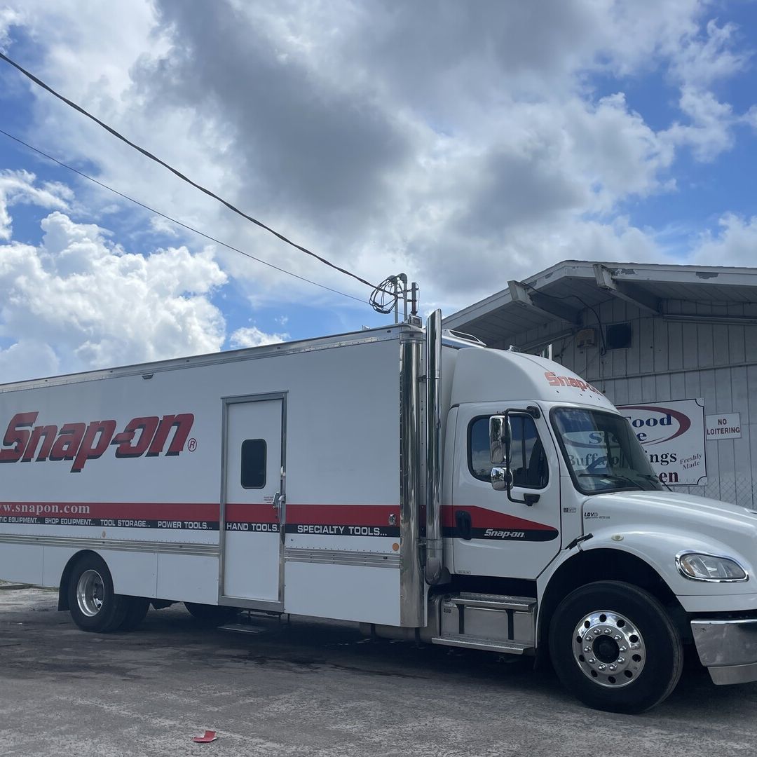 Billy Lewis. Snap-on truck. Jacksonville, Florida