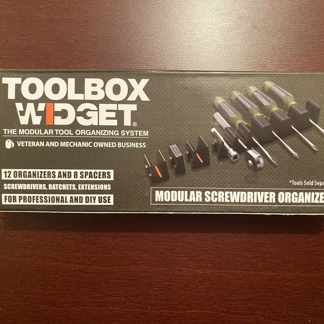 Modular Screwdriver organizers by ToolboxWidget
